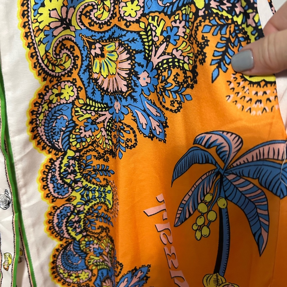 Colorful Paisley Print Midi Dress - Picture 8 of 11